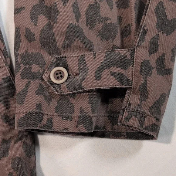 Pistola Tammy High Rise Trouser in Jagged Leopard - Picture 7 of 10